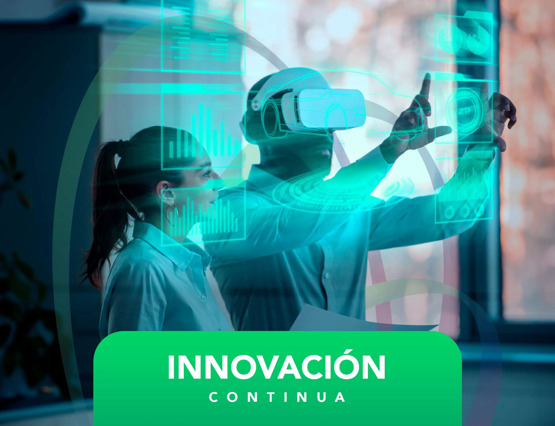 Innovación continua soportada en tecnologías de punta